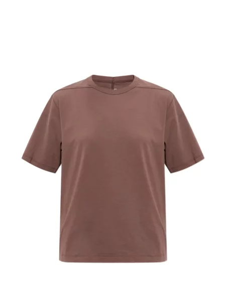 Tricou Rick Owens cu decolteu rotund maro