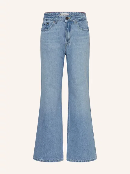 Kalhoty Tommy Hilfiger modré