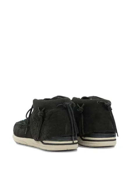 Ghete desert Visvim cu mărgele negru