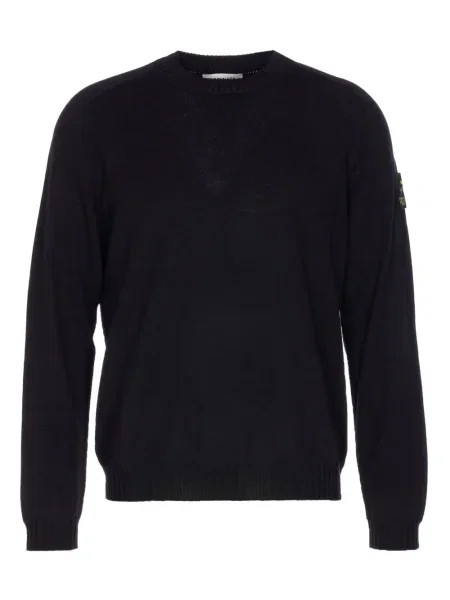 Pulover Premiata cu decolteu rotund negru
