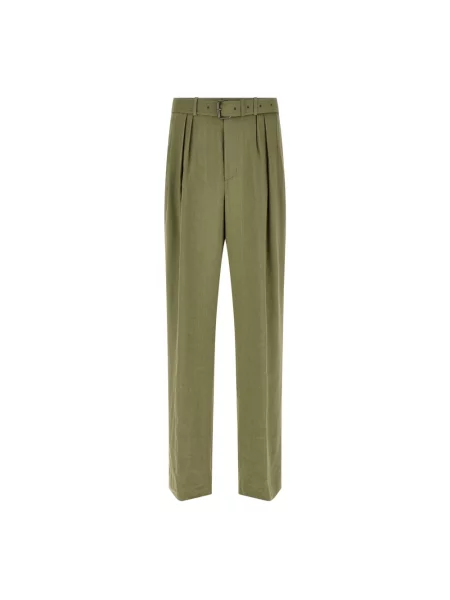 Spodnie Dries Van Noten zielone