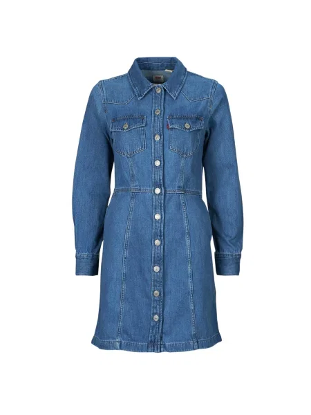 Obleka mini obleka Levi's® modra