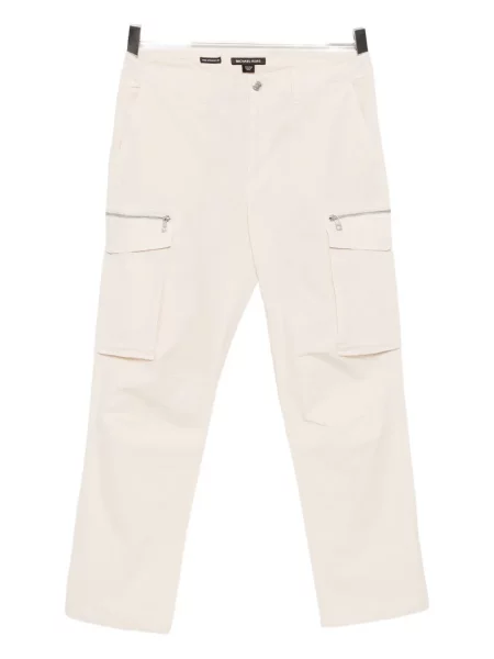 Poplínové cargo kalhoty Michael Kors