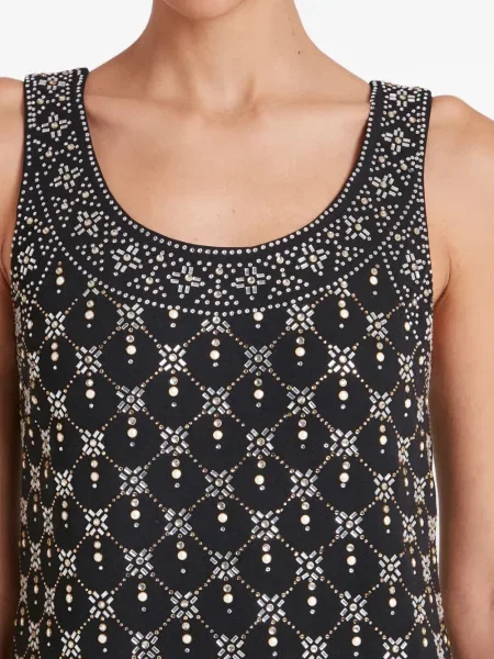 Мини рокля Temperley London черно