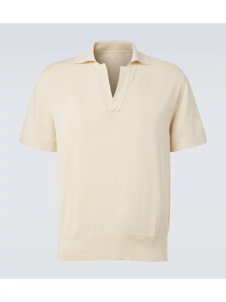 Tricou polo Stoffa bej