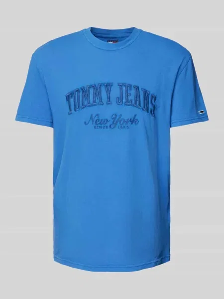 T-shirt Tommy Jeans Regular Vintage Vars Tee Blue M niebieska