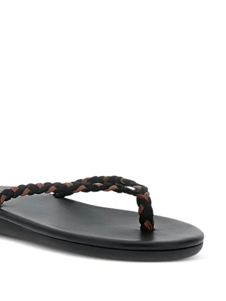 Șlapi Ancient Greek Sandals țesuți negru