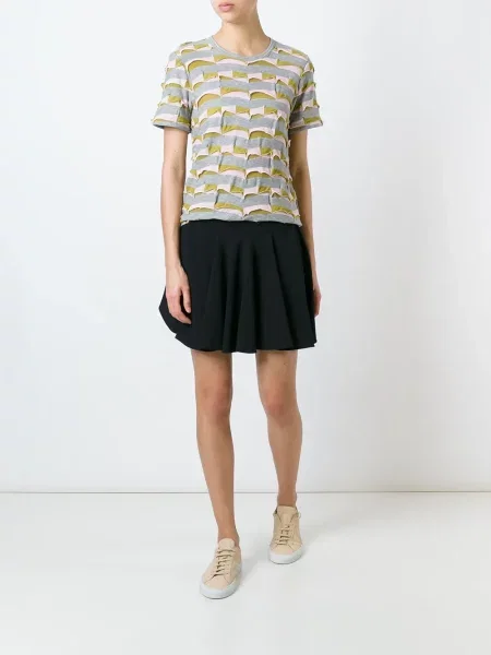 Tricou Junya Watanabe cu dungi roz