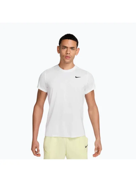 Tricou de tenis pentru bărbați Nike Court Dri-Fit Victory white/black alb