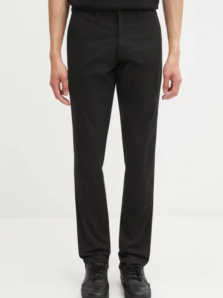 Carhartt WIP pantaloni Sid Pant drept negru