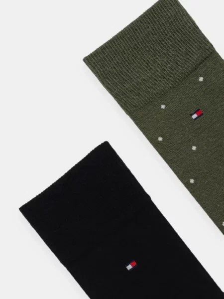 Ponožky Tommy Hilfiger zelená
