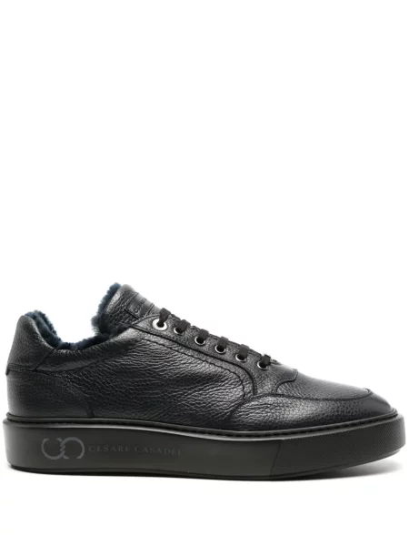 Sneakerși Casadei din piele albastru