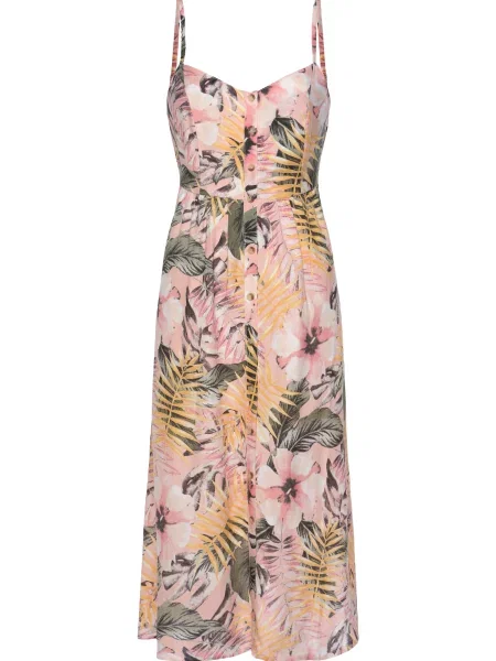 LASCANA Rochie roz deschis / deschis / portocaliu verde