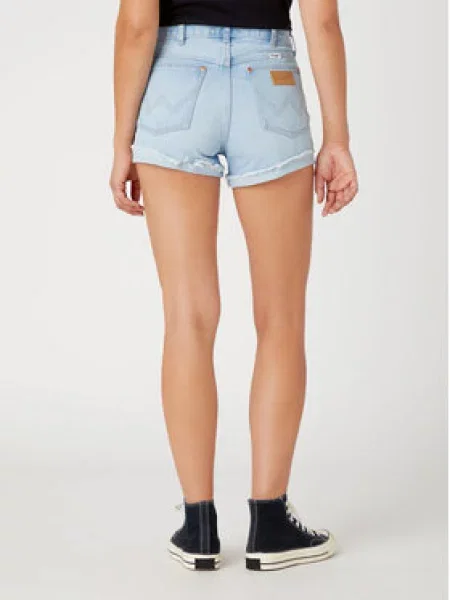 Jeans kratke hlače Wrangler modra