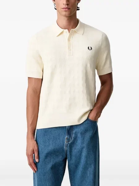 Πλεκτό polo Fred Perry argyle