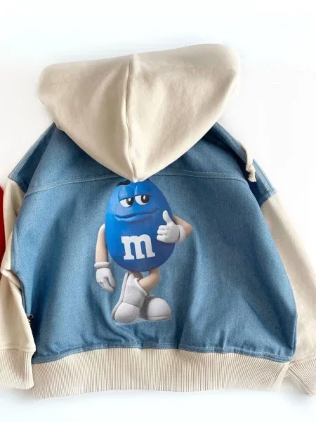 Дитяча Джинсова куртка Alwair Kids бежевий