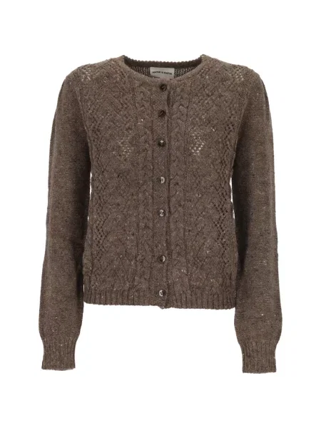Cardigan Antik Batik tricotate gri