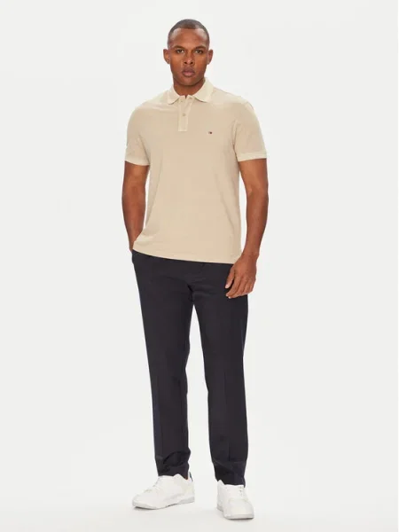 Tommy Hilfiger Polokošeľa béžová
