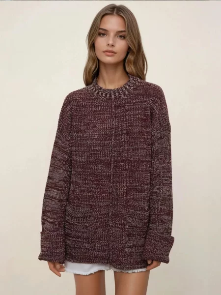 Hiccup Pulover Pullover burgund
