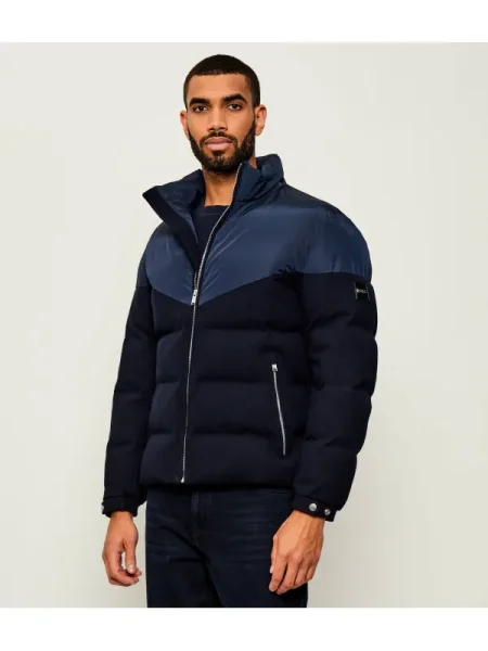 BOSS geacă bleumarin de iarnă negru