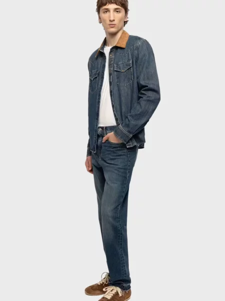 Рубашка Zadig&voltaire синяя