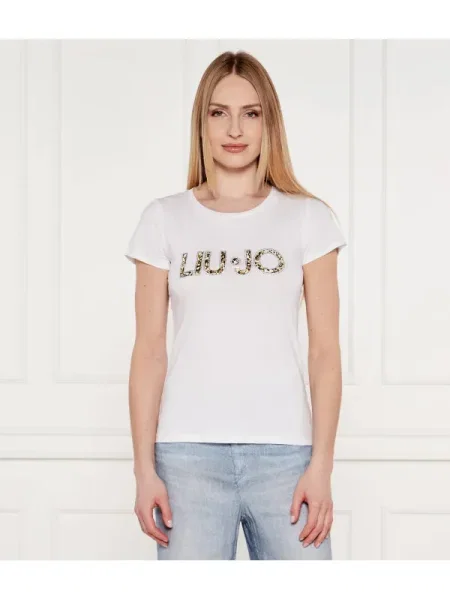 Liu Jo Beachwear Tricou alb