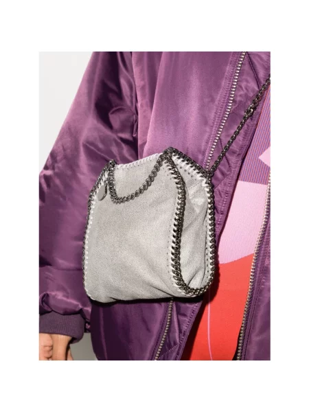 Torebka Stella Mccartney skórzana szara