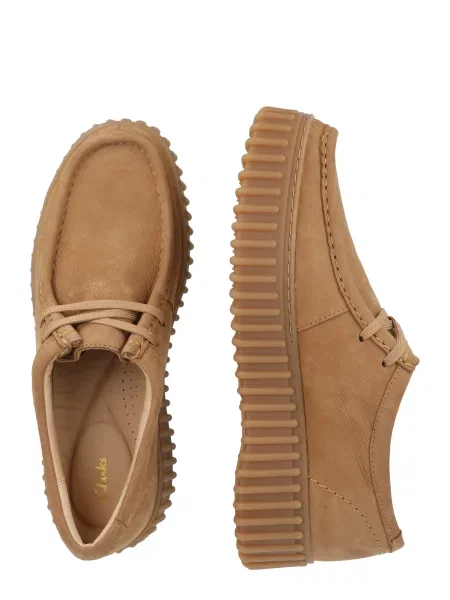 Clarks Poltopánky Torhill Bee hnedá