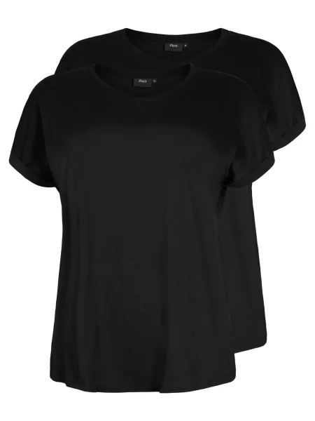 Zizzi Tricou KATJA' negru