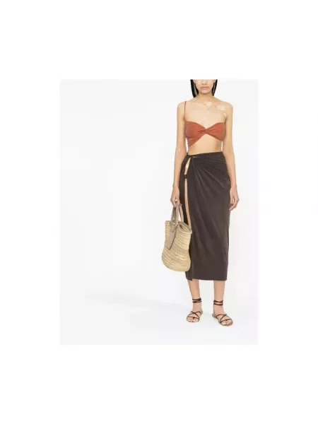 Top Jacquemus pomarańczowy