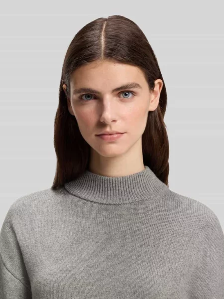 Bluzka o luźnym kroju sweter z mieszanki wełny model Sorellenio' Hugo