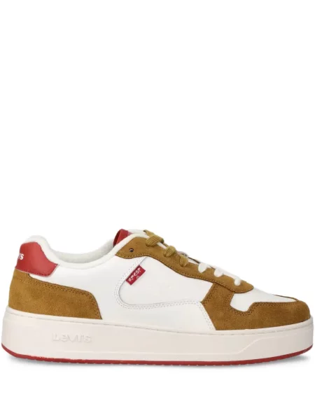 Blugi evazați Levi's® din piele de căprioară albastru