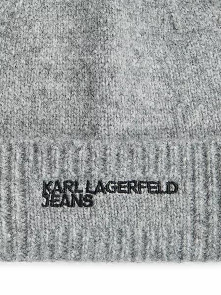 Fular Karl Lagerfeld Jeans melange gri