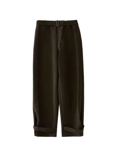 Cu centură pantaloni Studio Nicholson maro