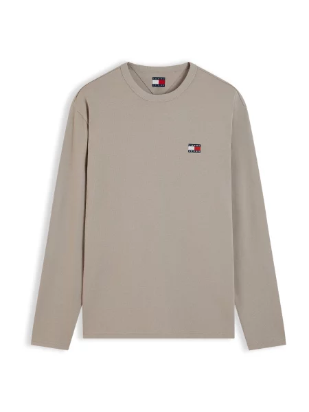 Tommy Jeans Tricou taupe gri