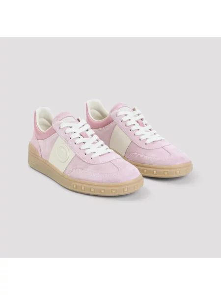 Sneakersy Valentino Garavani skórzane różowe