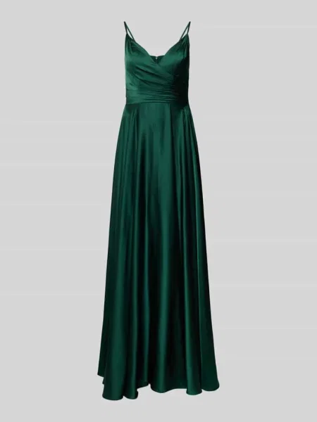 Sukienka wieczorowa w stylu kopertowym Mascara