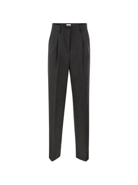 Pantaloni Weekend Max Mara conici gri