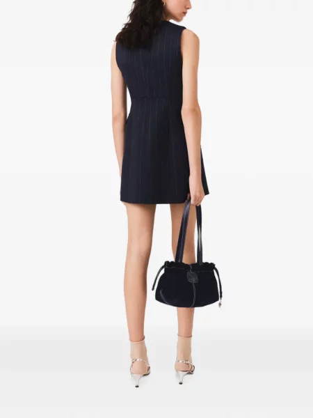 Rochie Maje fără mâneci albastru