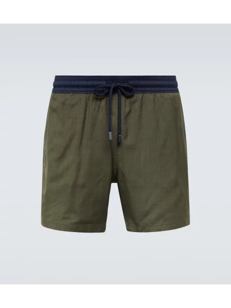 Plavalne hlačke Vilebrequin zelena