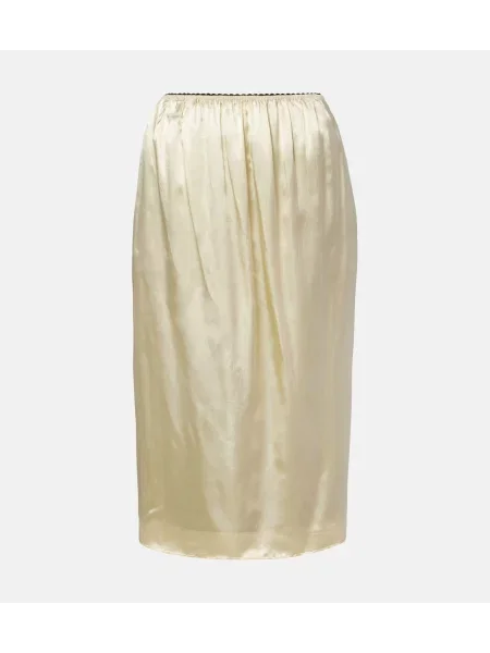 Satenast satenasto krilo Phoebe Philo črna