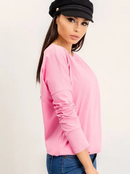 Bluză Fashionhunters roz