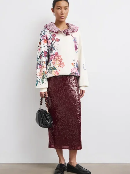Medicine bluza z beżowa