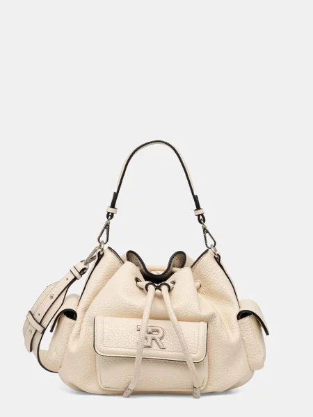 ERMANNO Firenze torebka crossbody beżowa