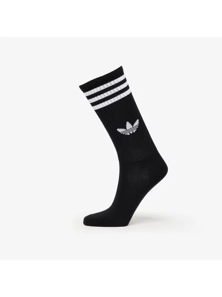 Чорапи Adidas Originals на райета черно