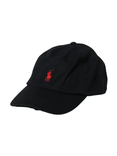 Czapka z daszkiem Polo Ralph Lauren klasyczna czarna