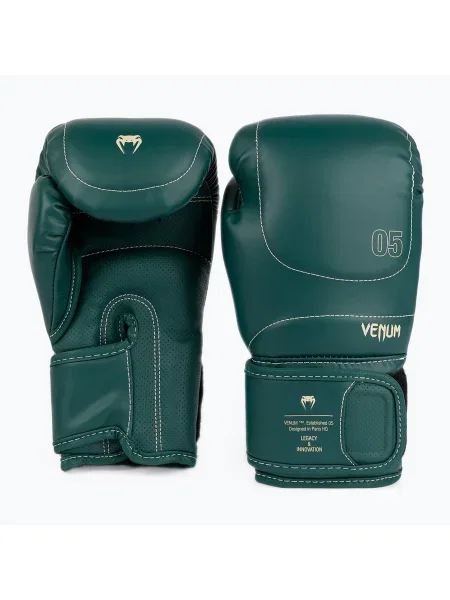 Мъжки боксови ръкавици Venum Impact Evo 16 OZ emerald green зелено