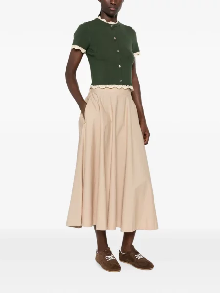 Top Alice + Olivia verde