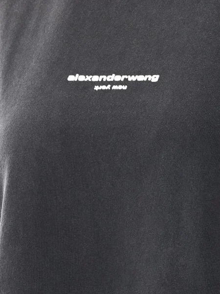 Tricou Alexander Wang cu imagine negru