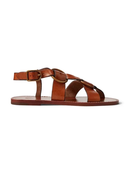 Polo Ralph Lauren sandale de piele Plo Rng Sandal maro